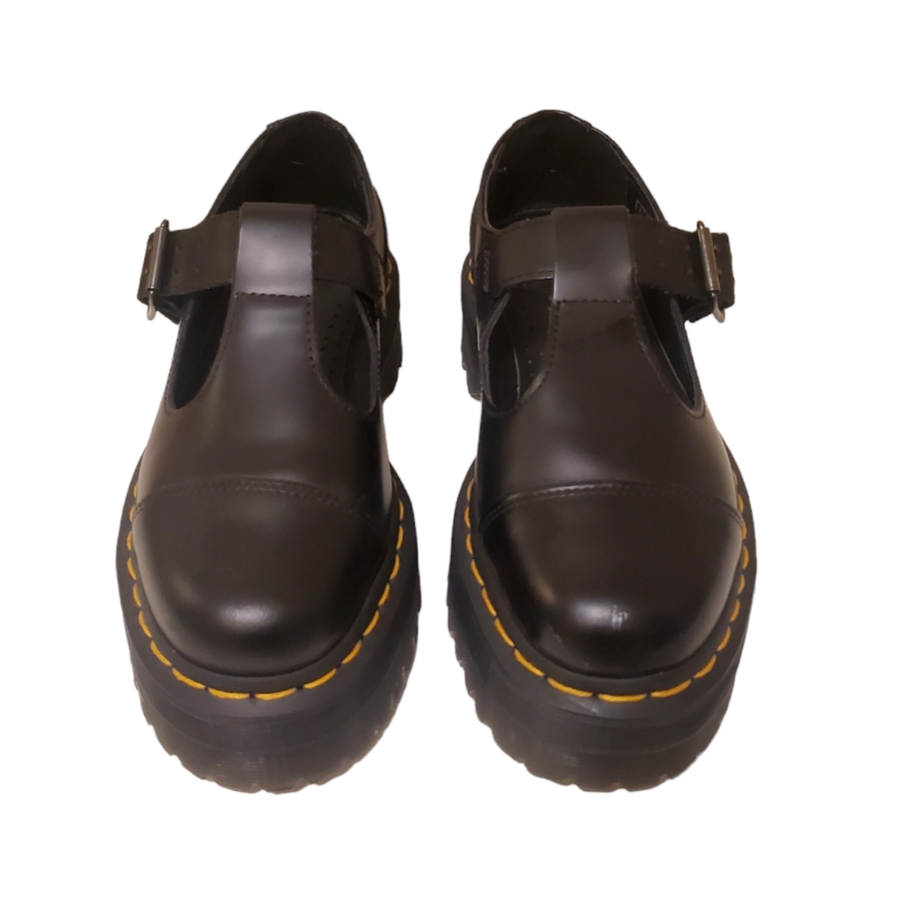 Black Dr. Martens Bethan Platforms